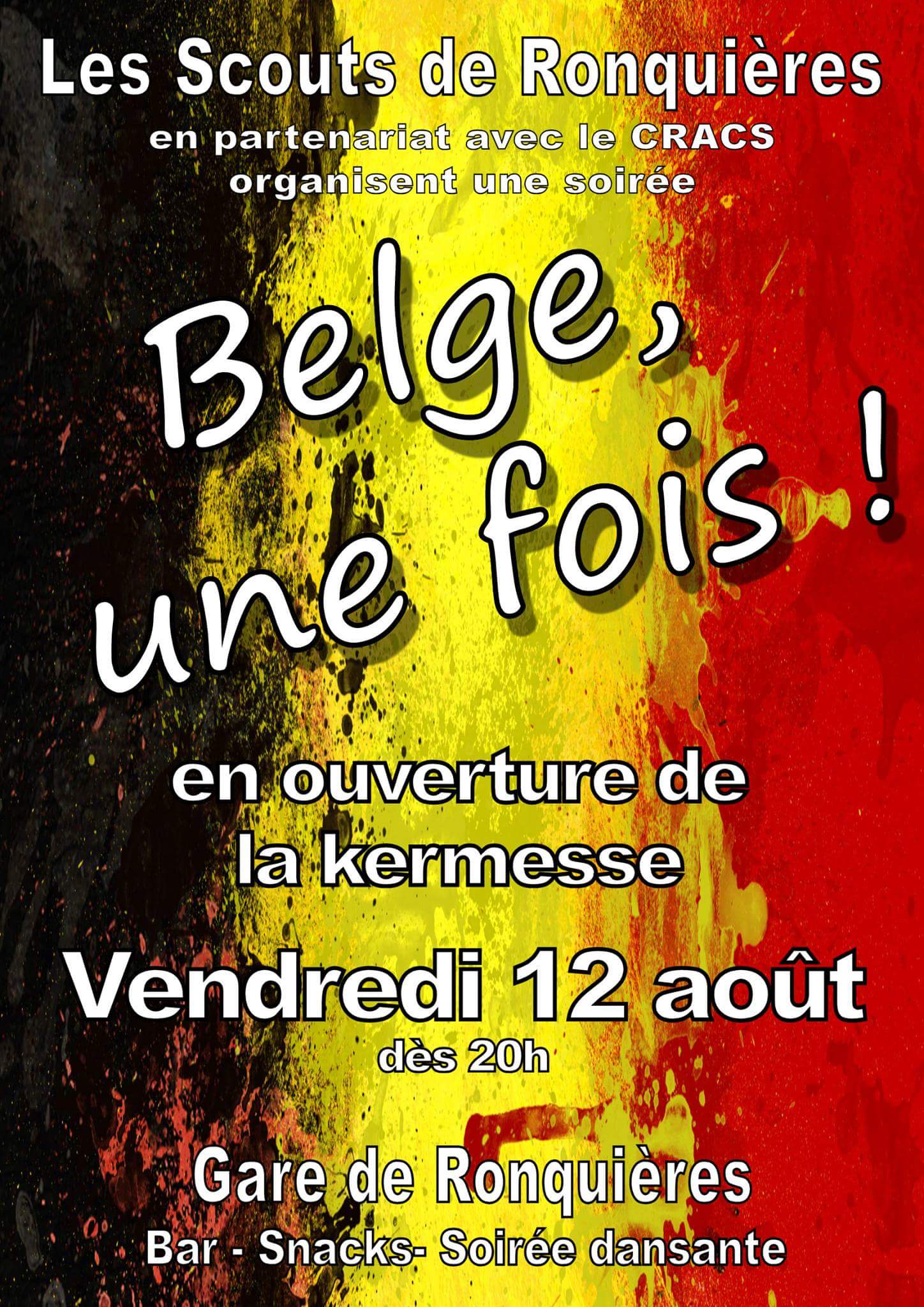 Belge, une fois!